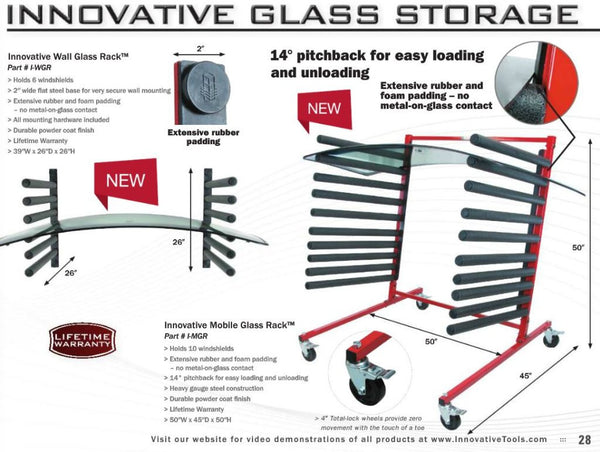 Mobile Glass Rack